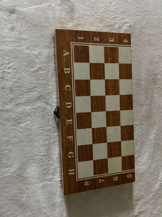 Wooden chess set
