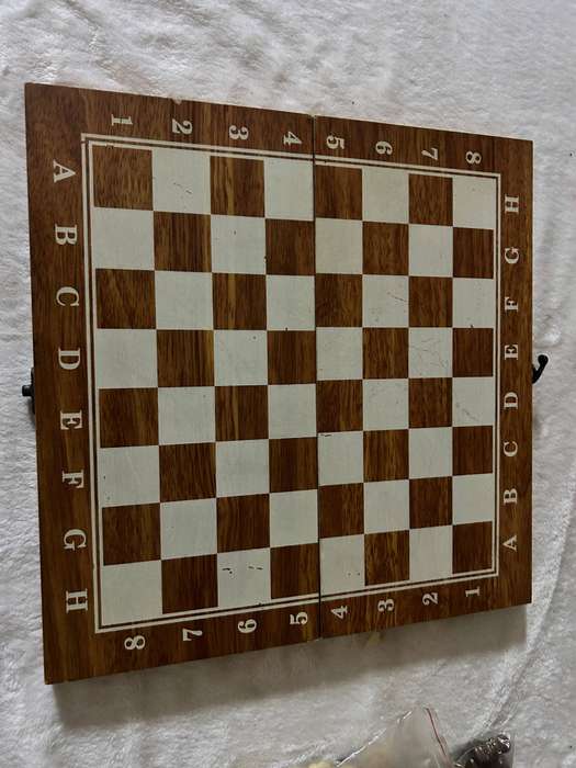 Wooden chess set