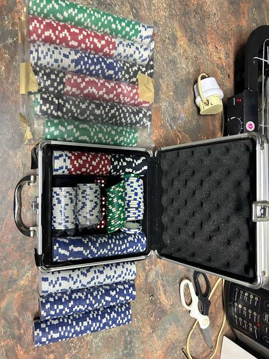 Poker chip set