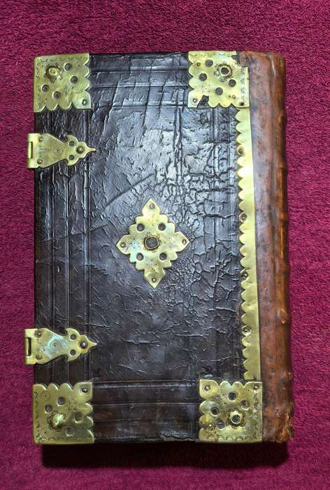 1690 Nederlandse Statebybel  /  1690 Antique Dutch Bible