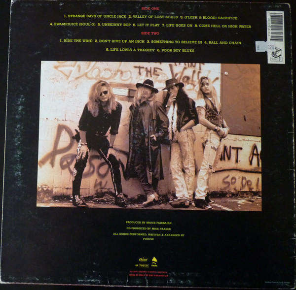 Poison  Flesh & Blood - Vinyl