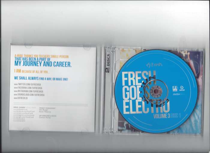 DJ Fresh Goes Electro Volume 3 2 CD Pack