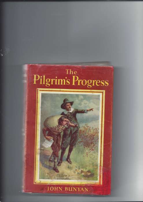 The Pilgrams Progress - John Bunyan - 1956 hardcover reprint -rare find- Lutterworth Press London