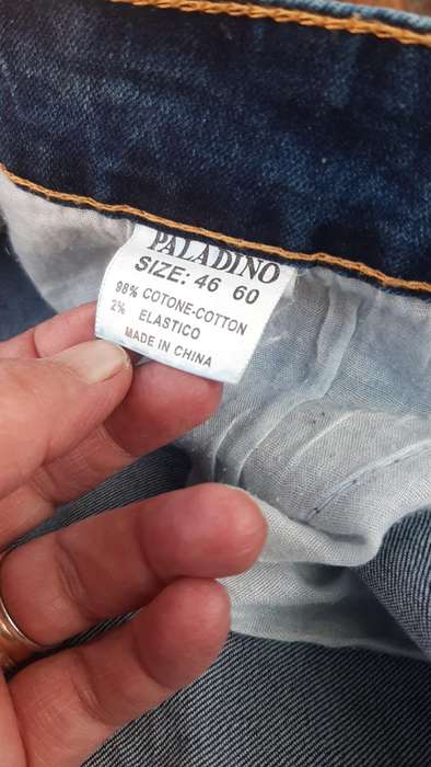 Brand Vintage Paladino Jeans 46 Inch Waist 60 Inch Leg