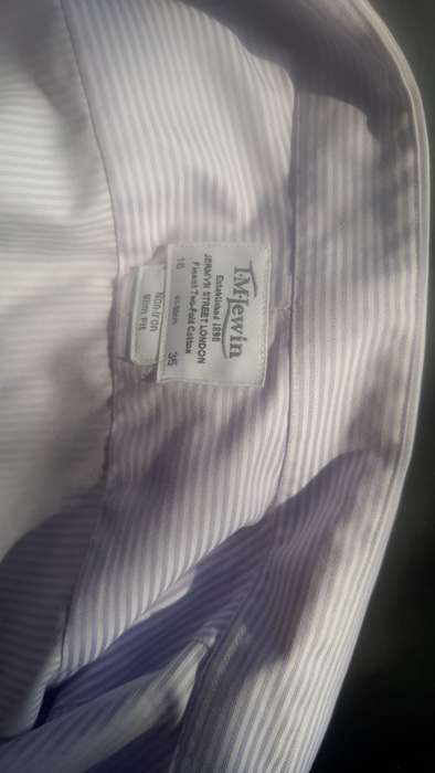 Brand T-M-Lewin Size 16 Inch Neck 35 Inch Sleeve Slim Fit Men's Shirt