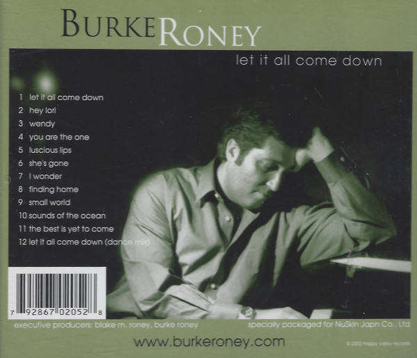 CD - Burke Roney - Let It All Come Down