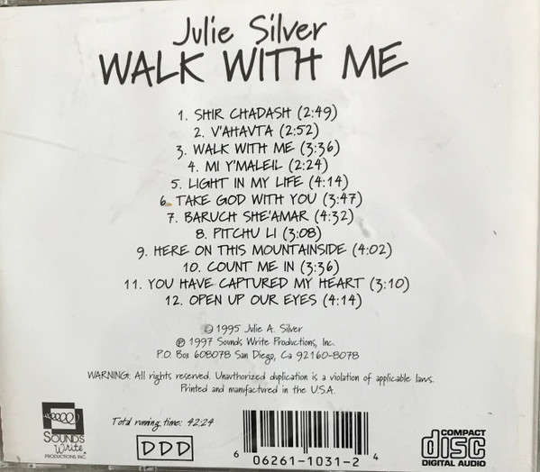 CD - Julie Silver - Walk With Me (New Sealed)