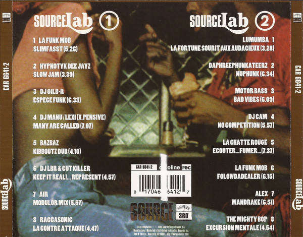 CD - Various - Source Lab (2cd)