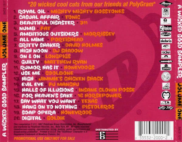 CD - A Wicked Good Sampler (Volume One PGD) - SACD 1317