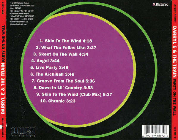 CD - Darryl E. & The Train - Party On The Wall