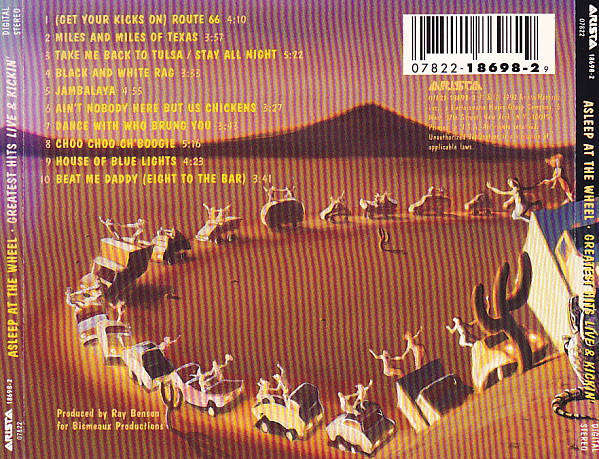 CD - Asleep At The Wheel - Greatest Hits Live & Kickin'
