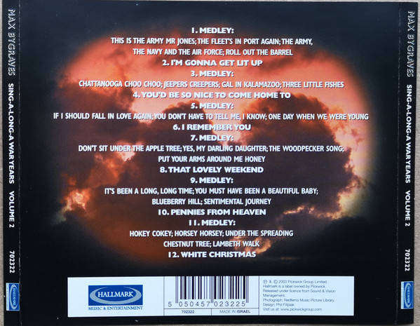 CD - Max Bygraves - Sing-A-Long-A War Years - Vol.2