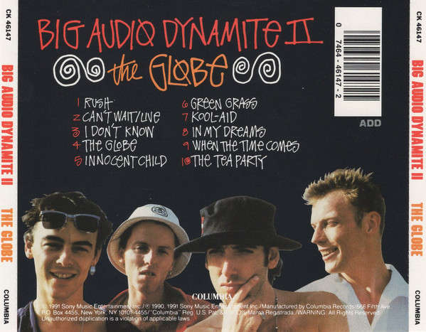 CD - Big Audio Dynamite II - The Globe