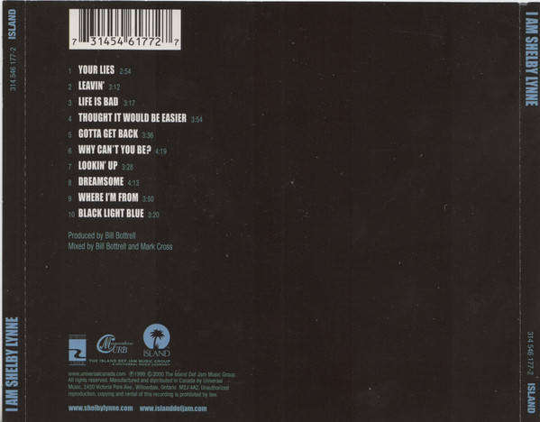 CD - Shelby Lynne - I Am Shelby Lynne