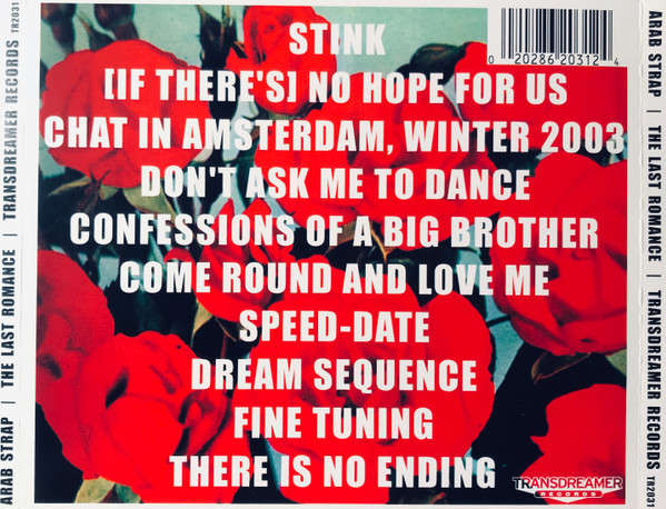 CD - Arab Strap - The Last Romance (New Sealed)