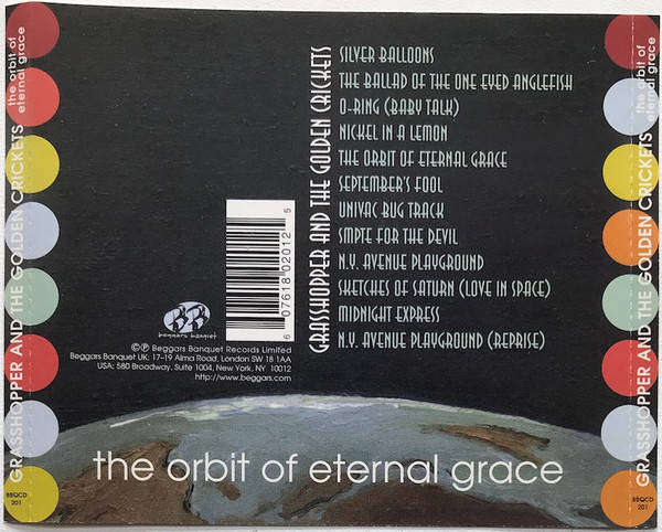 CD - Grasshopper And The Golden Crickets - The Orbit Of Eternal Grace