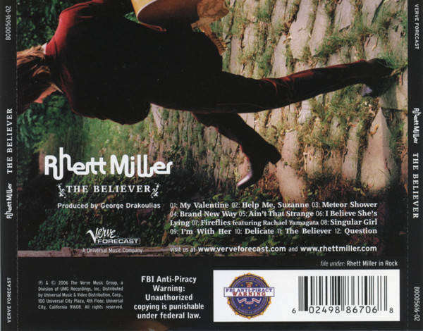 CD - Rhett Miller - The Believer