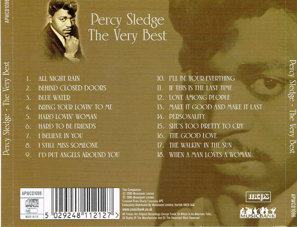 CD - Percy Sledge - The Very Best