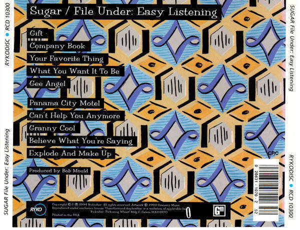 CD - Sugar - File Under: Easy Listening