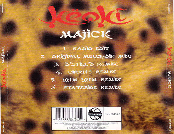 CD - Keoki - Majick (New Sealed)