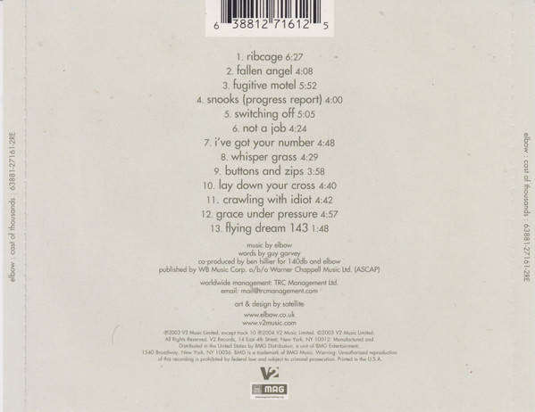 CD - Elbow - Cast Of Thousands