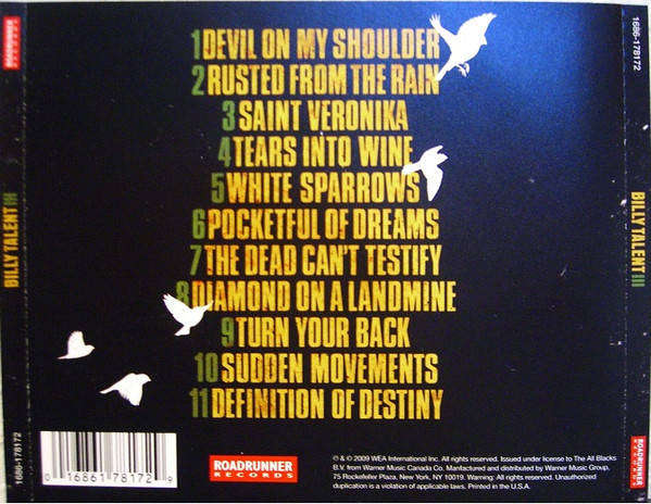 CD - Billy Talent - Billy Talent III
