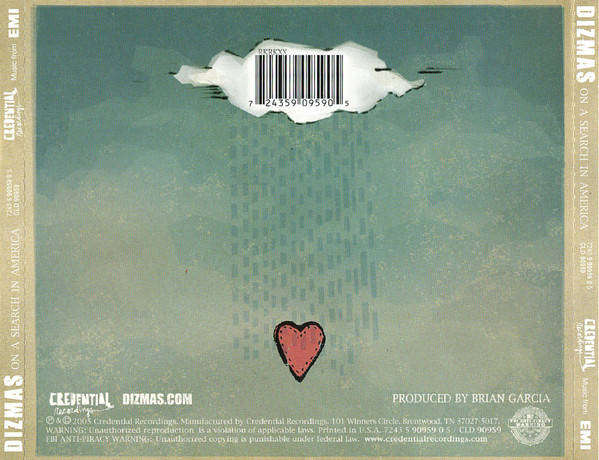 CD - DIZMAS - On A Search In America