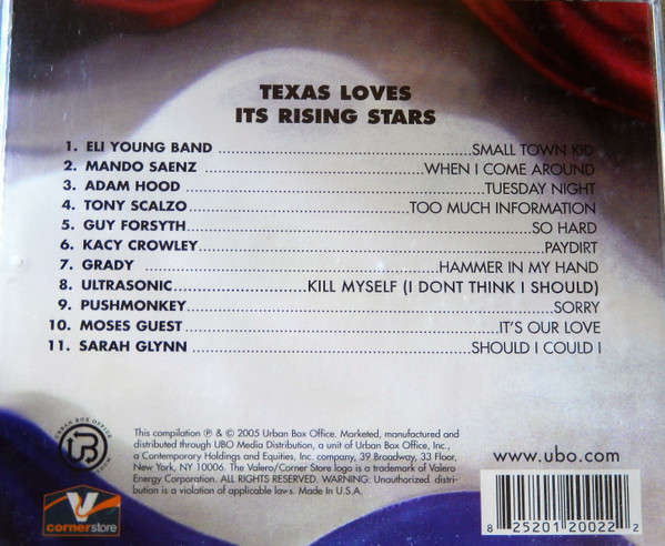 CD - Texas Loves Its Rising Stars (New Sealed)