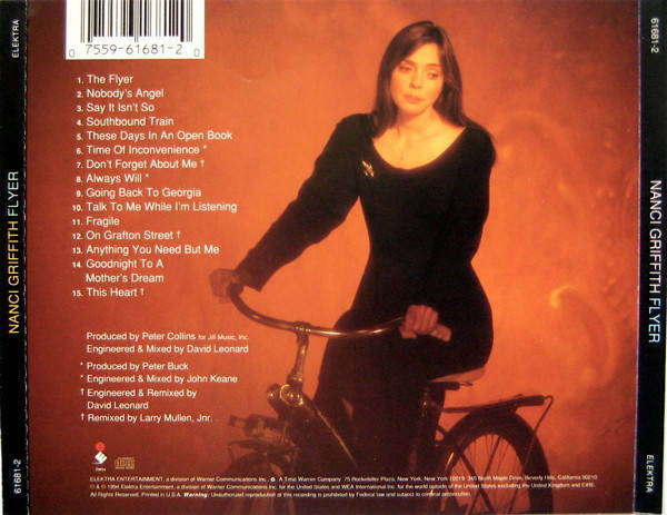 CD - Nanci Griffith - Flyer (New Sealed)