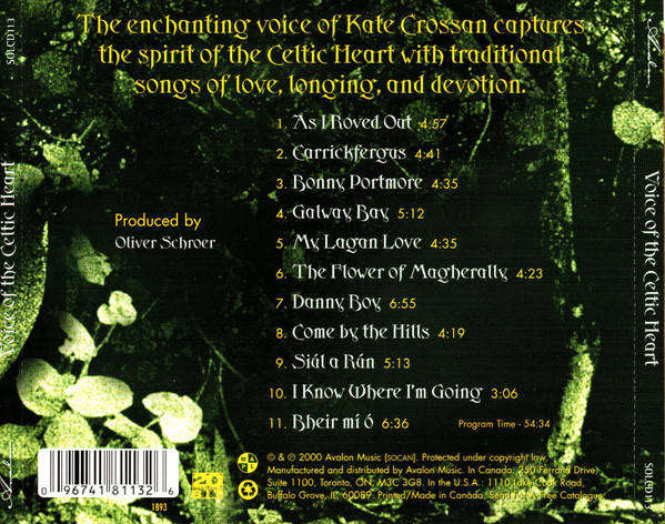 CD - Kate Crossan - Voice Of The Celtic Heart