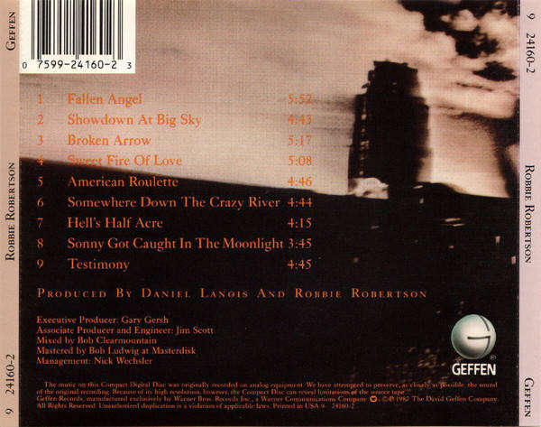 CD - Robbie Robertson - Robbie Robertson