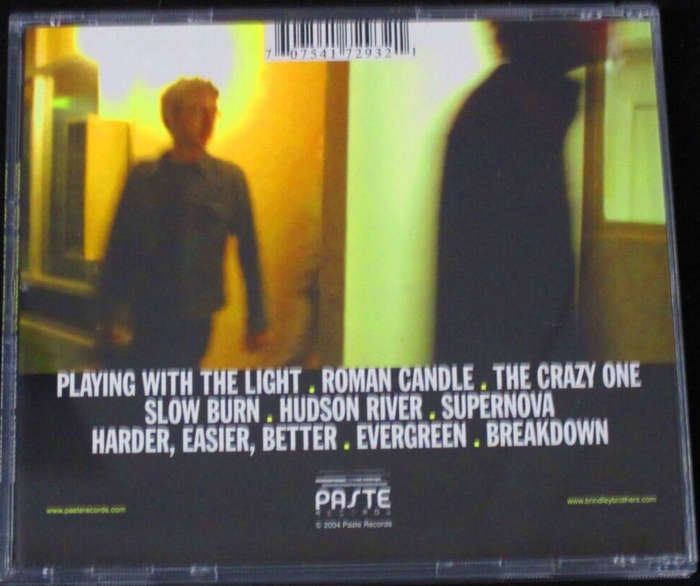 CD - Brindley Brothers - Playing With The Light