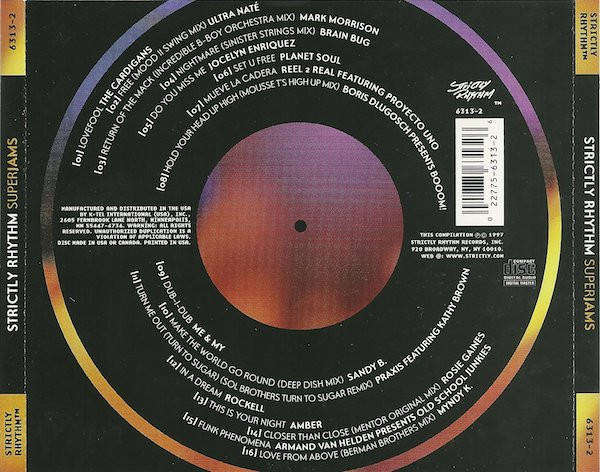 CD - Various - Strictly Rhythm Superjams