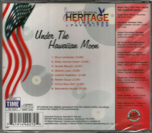 CD - American Heritage - Under The Hawaiian Moon