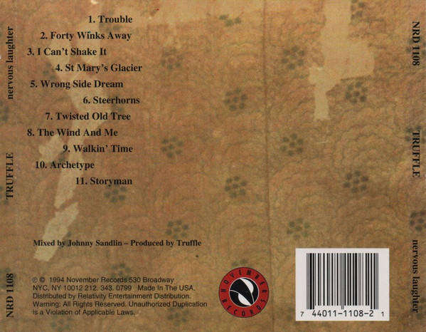 CD - Truffle - Nervous Laughter