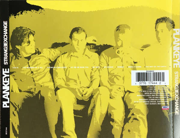 CD - Plankeye  Strangeexchange (New Sealed)