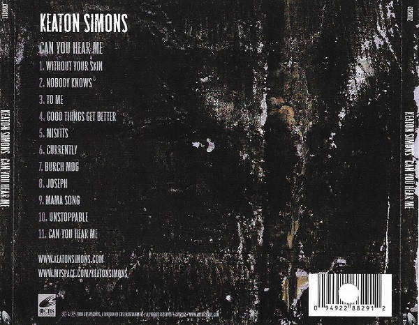 CD - Keaton Simons - Can You Hear Me (New Sealed)
