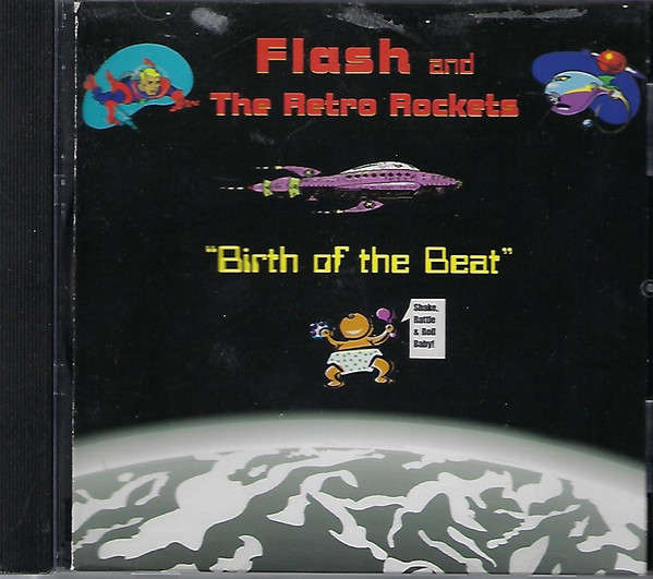 CD - Flash And The Retro Rockets - Birth Of The Beat