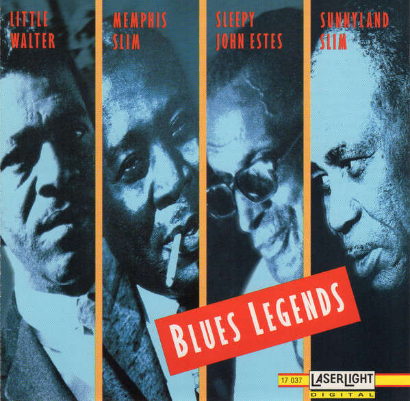 CD - Little Walter, Memphis Slim, Sleepy John Estes, Sunnyland Slim - Blues Legends