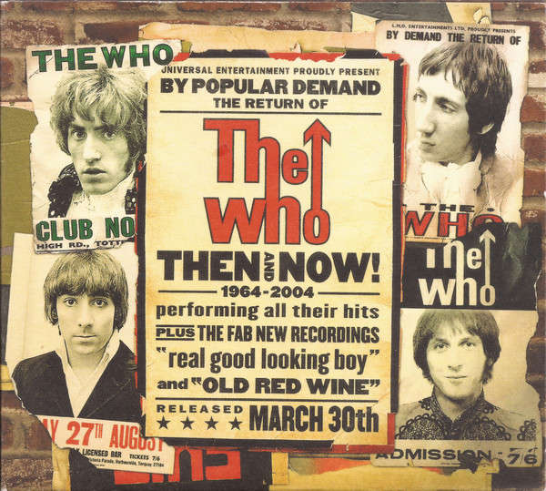 CD - The Who - Then And Now (Digipak)