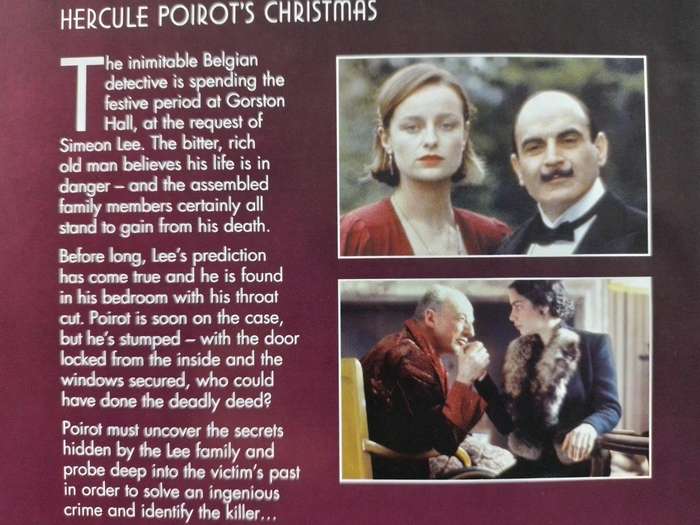 DVD - Poirot - No 5 - Hercule Poirot's Christmas - Agatha Christie
