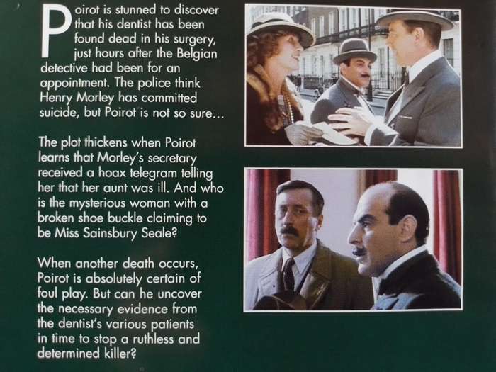 DVD - Poirot - No 8 - One, Two, Buckle My Shoe - Agatha Christie