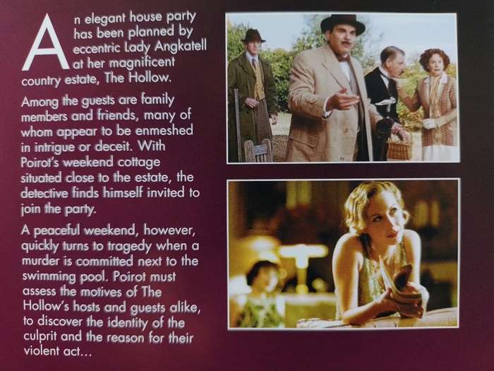 DVD - Poirot - No 13 - The Hollow - Agatha Christie