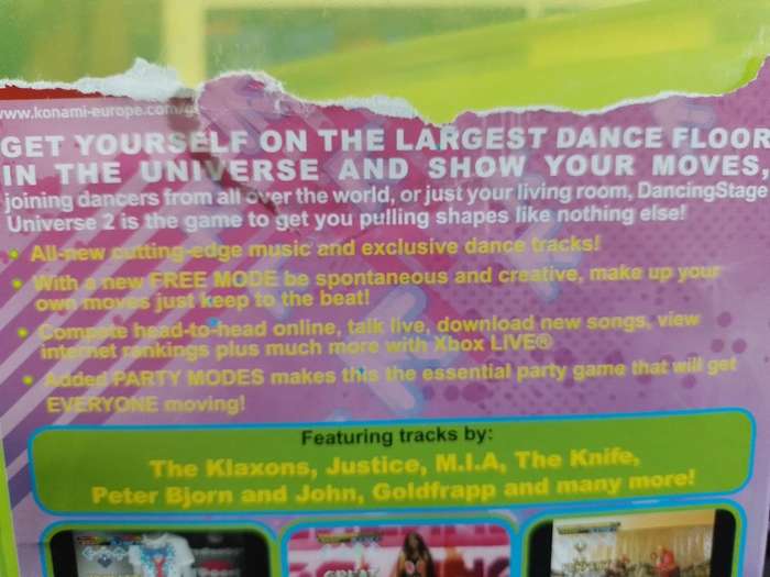 Xbox 360 - Dancing Stage Universe 2