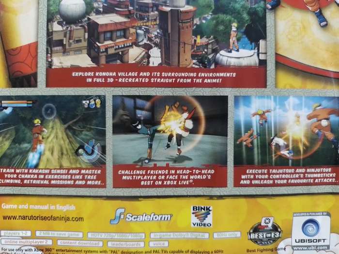 Xbox 360 - Naruto Rise Of A Ninja