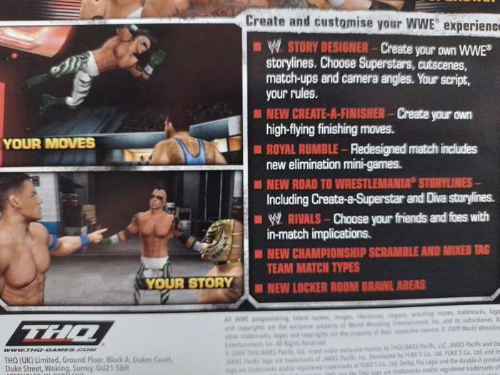 Wii - WWE Smackdown Vs Raw 2010