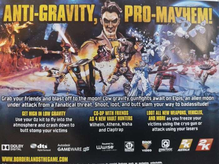 PS3 - Borderlands The Pre-Sequel!