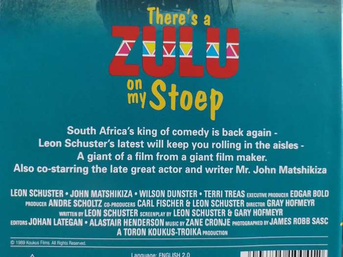 DVD - Leon Schuster There's A Zulu on my Stoep