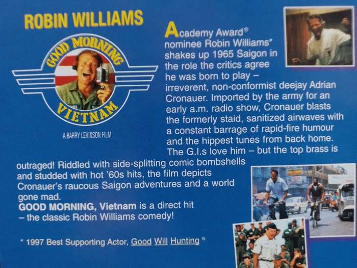 DVD - Good Morning Vietnam Robin Williams