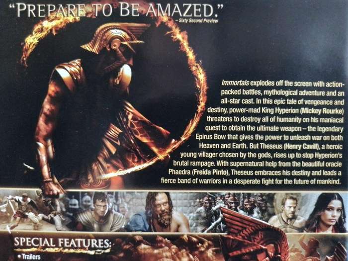 DVD - Immortals